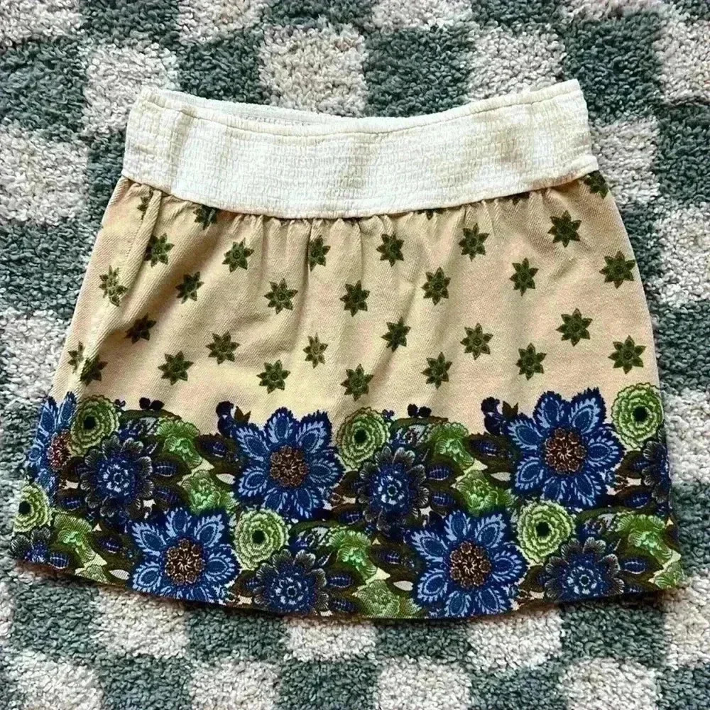 Free People Vintage Corduroy Skirt